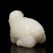 White jade figure 