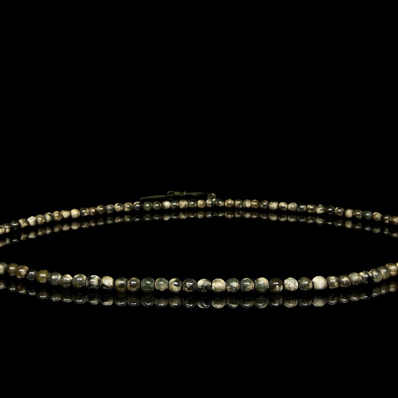 Jade bead necklace, Ming dynasty