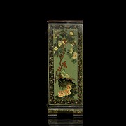 Asian lacquered wooden commode chest of drawers, 20th century