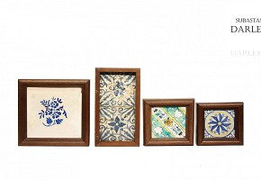 Lot of tiles, ca.1800