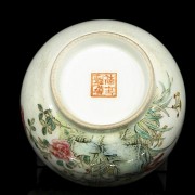 Tea bowl with a garden, 20th century