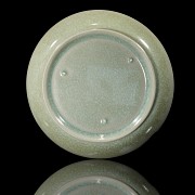 Celadon-glazed ‘Ruyao’ ware dish, Song dynasty