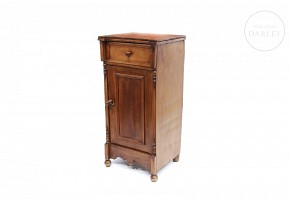 Victorian style bedside table, early 20th century