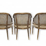 Three grille seats, 20th century