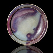 Ceramic ‘Junyao’ glazed ware dish, Song dynasty