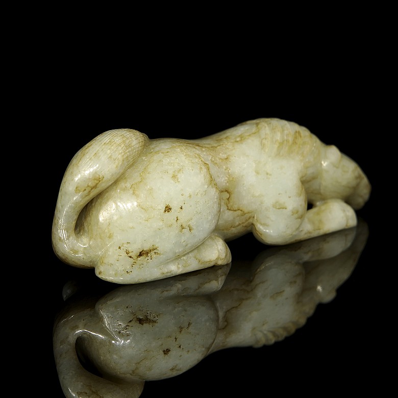 Jade figurine “Horse”, Qing dynasty