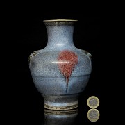 Small Junyao ceramic vase, 20th century