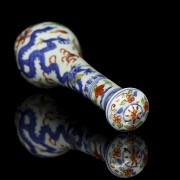 Porcelain Doucai paintbrus handle 