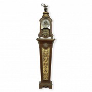 Louis XV style two-part clock, 20th century