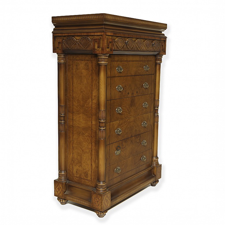 Chiffonier with handmade marquetry - 1