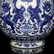 Hu ‘Deer and Dragon’ vase, Qing dynasty