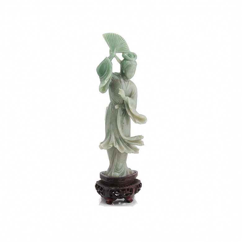 Jadeite figure, 