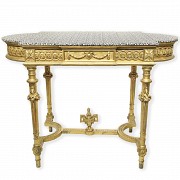 Wooden coffee table, Louis XVI style, early 20th century - 5