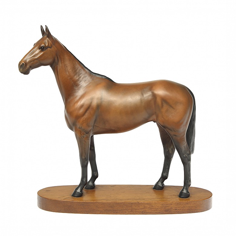 Cuatro caballos England Beswick Porcelain y Royal Doulton England