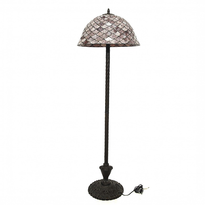 Tiffanies style floor lamp, 20th century - 3