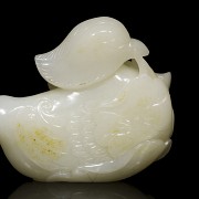 White jade figure 