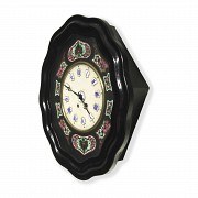 Inlaid wall clock, late 19th century - 5