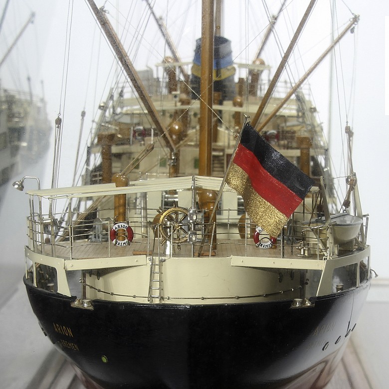 Christel Stührmann (act. 1899 - 1998) Model of the Dampfer 