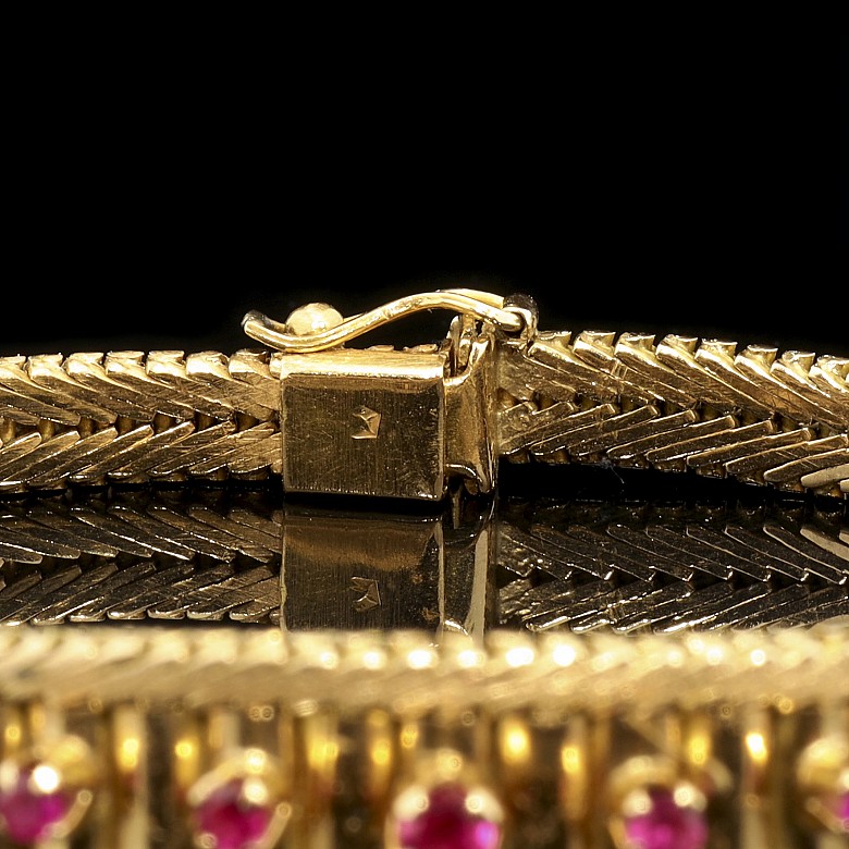 Pulsera en oro amarillo 18 k