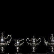 Spanish silver tea and coffee set, 20th century