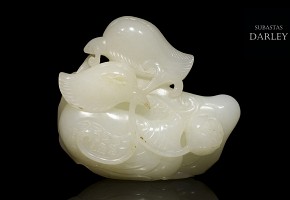 White jade figure 