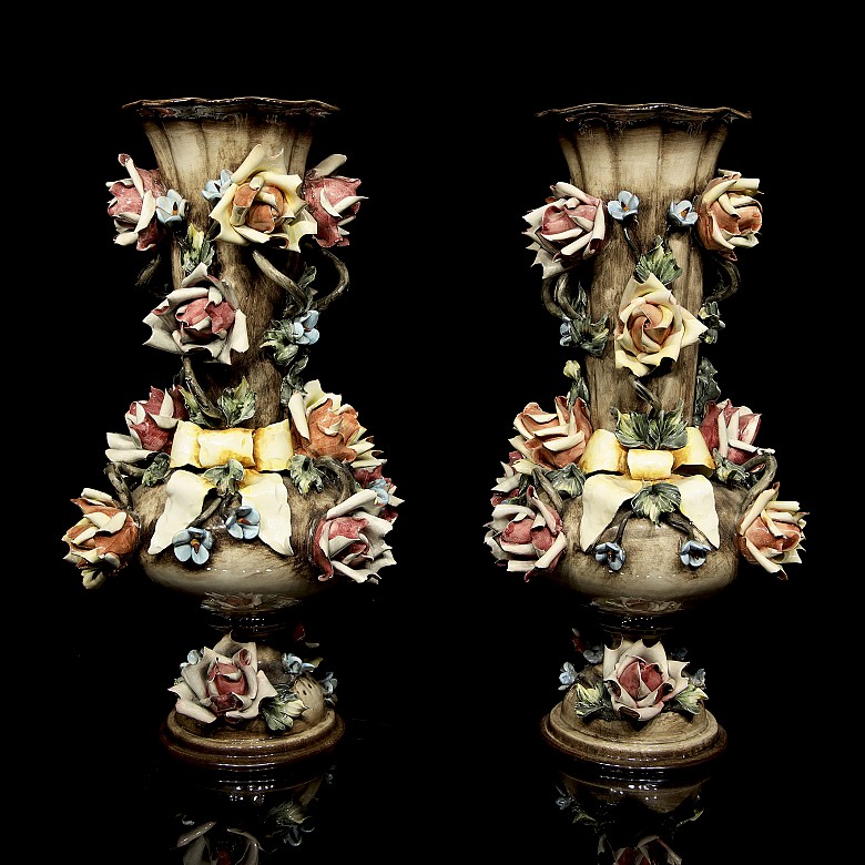 Capodimonte porcelain 