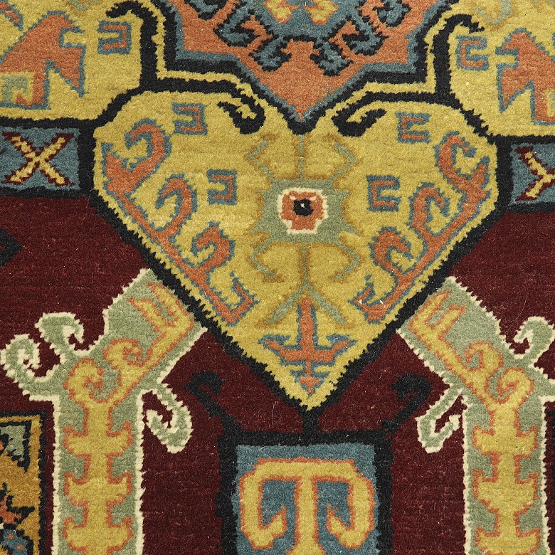 Alfombra Kazac, Cáucaso, s.XIX