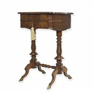 Wooden sewing table, 19th century - 4