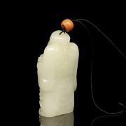 White jade pendant 