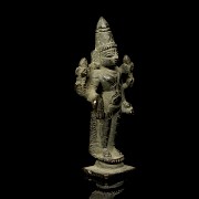 Small bronze deity, 19th century