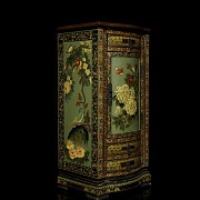 Asian lacquered wooden commode chest of drawers, 20th century - 7