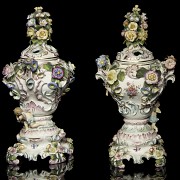 German porcelain set, 19th-20th century