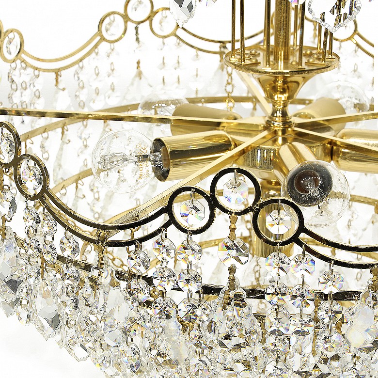 Set of chandeliers with Swarovski crystals, 20th century