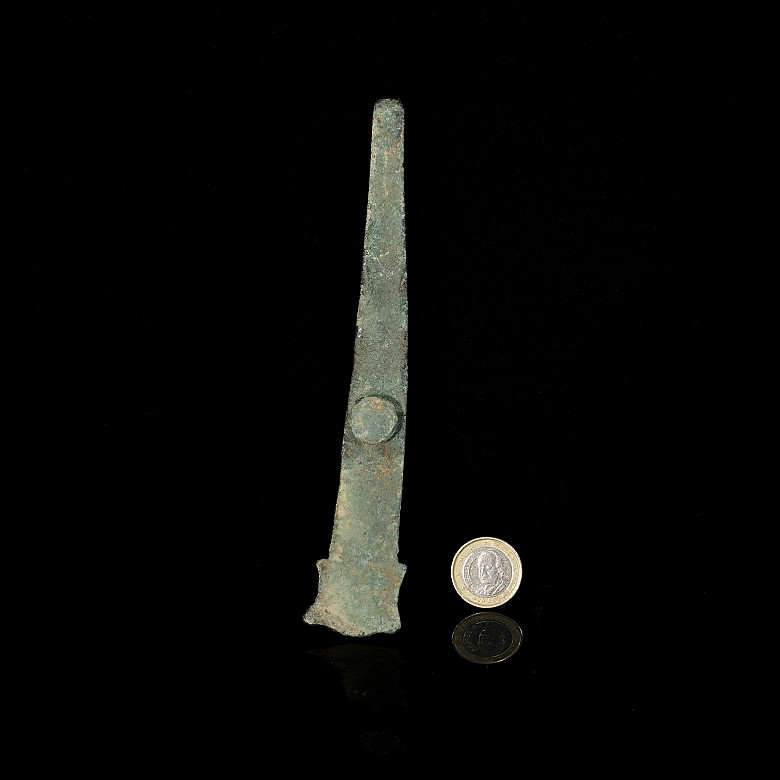 Bronze belt hook, Han Dynasty