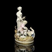 Meissen ceramics ‘Children at play’, 19th-20th century