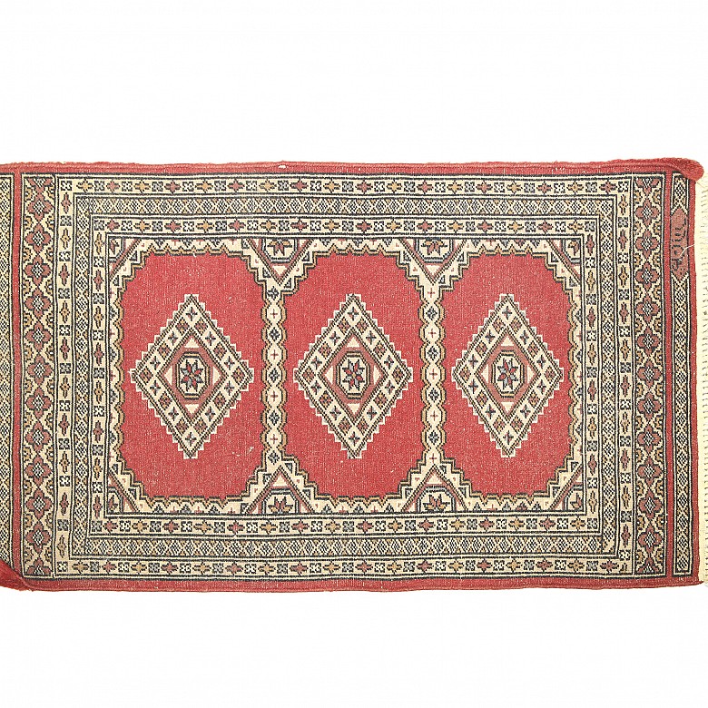 Pair of small Persian-style carpets, 20th century - 7