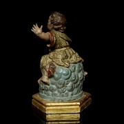 18th century Andalusian School ‘Infant Jesus with cherubs’