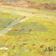 J. Batllé (20th century) ‘Path in the countryside’