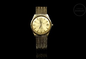 Omega ‘Constellation’ watch, yellow gold