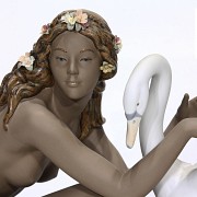 Lladró “Leda y el cisne”