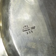 Ten ‘Sanborns’ Mexican silver plates