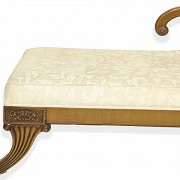 Victorian style chaise longue - 4