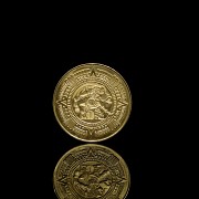 Meedalla de Oro Conmemorativa a los Juegos Olímpicos Año 1968, México