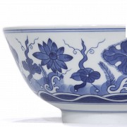 Cuenco de porcelana china, S.XX