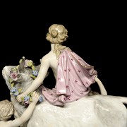 Dresden Porcelain ‘The Rape of Europa’, 20th century - 2