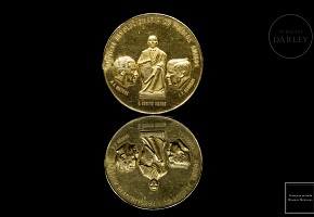 Medalla moneda de Oro 