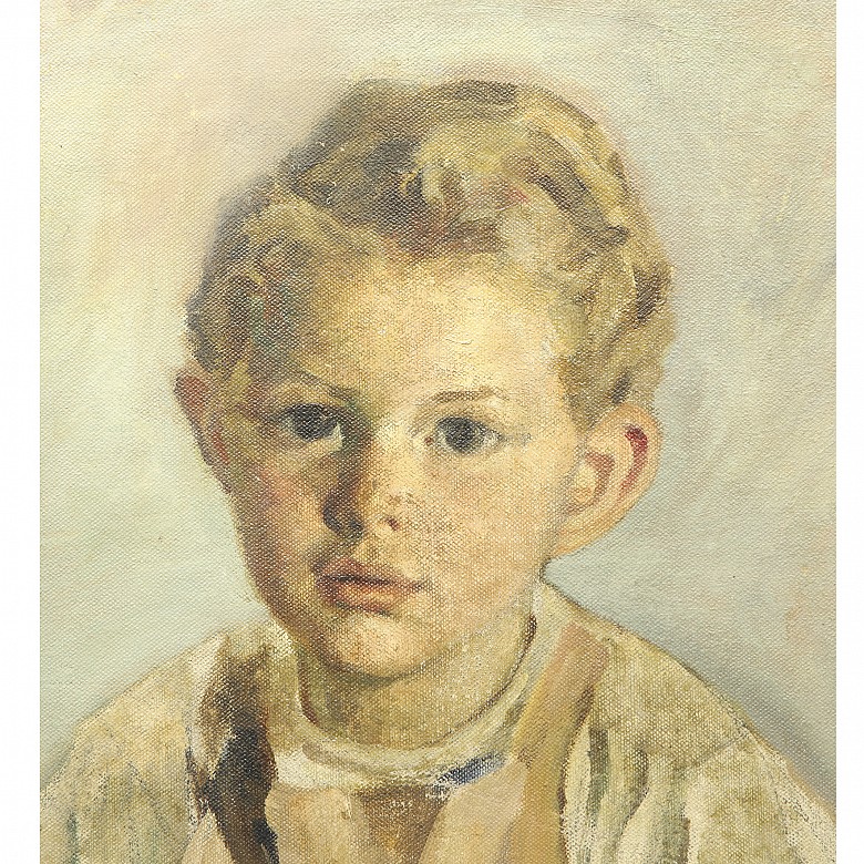 Anonymous (20th century) ‘Portrait of a child’