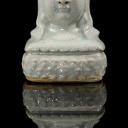 Glazed porcelain figure ‘Head of Guanyin’, Hutian Kiln