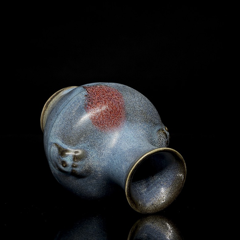 Small Junyao ceramic vase, 20th century - 5