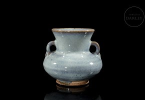 Junyao glazed ware censer, Yuan dynasty